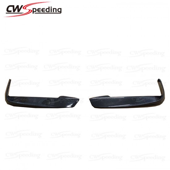 MAD STYLE CARBON FIBER FRONT BUMPER CANARD FOR 2012-2019 BMW 3 SERIES F30