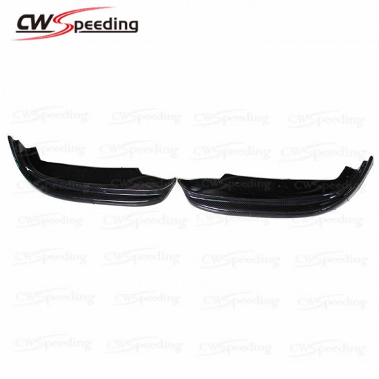 OEM STYLE CARBON FIBER FRONT BUMPER CANARD FOR BMW 3 SERIES 2012-2019 F30