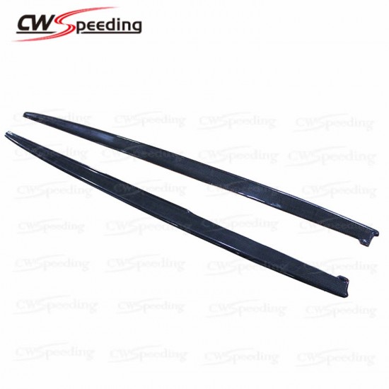 M PERFORMANCE STYLE CARBON FIBER SIDE SKIRTS UNDERBOARD FOR 2012-2019 BMW 3 SERIES F30