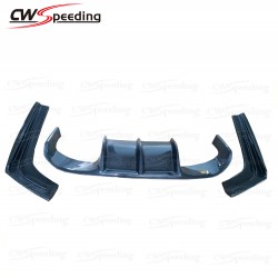 V STYLE CARBON FIBER REAR DIFFUSER FOR BMW 4 SERIES F82 F83 M4