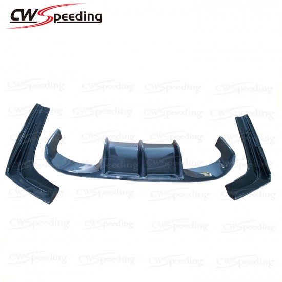 V STYLE CARBON FIBER REAR DIFFUSER FOR BMW 4 SERIES F82 F83 M4 V STYLE CARBON FIBER REAR DIFFUSER FOR BMW 4 SERIES F82 F83 M4