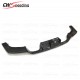 3D DESIGN STYLE CARBON FIBER REAR DIFFUSER WITH LIGHT FOR 2014-2016 BMW 3 4 SERIES F80 F82 M3 M4