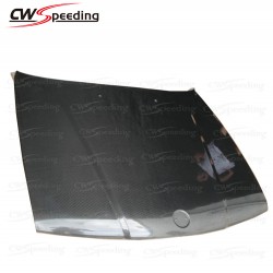 OEM STYLE CARBON FIBER HOOD FOR BMW 5 SERIES E34