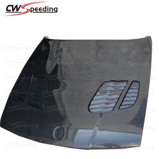 GTR STYLE CARBON FIBER HOOD FOR BMW 5 SERIES E34 GTR STYLE CARBON FIBER HOOD FOR BMW 5 SERIES E34