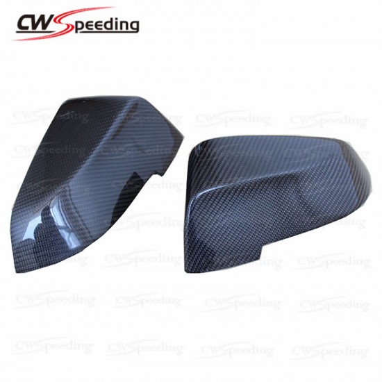 CARBON FIBER SIDE MIRROR COVER FOR 2014-2016 BMW 5 SERIES F10 F18