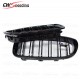 ABS SHINY BLACK FRONT GRILLE FOR 2010-2016 BMW 5 SERIES F10 F18