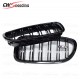 ABS SHINY BLACK FRONT GRILLE FOR 2010-2016 BMW 5 SERIES F10 F18