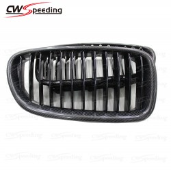 CARBON FIBER FRONT GRILLE FOR 2010-2013 BMW 5 SERIES F10 F18