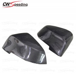  REPLACEMENT STYLE CARBON FIBER SIDE MIRROR COVER FOR 2014-2016 BMW 5 SERIES F10