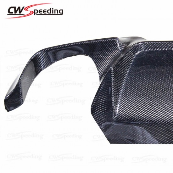 3D STYLE CARBON FIBER REAR DIFFUSER FOR BMW 5 SERIES F10 M5