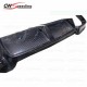 3D STYLE CARBON FIBER REAR DIFFUSER FOR BMW 5 SERIES F10 M5