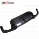 3D STYLE CARBON FIBER REAR DIFFUSER FOR BMW 5 SERIES F10 M5