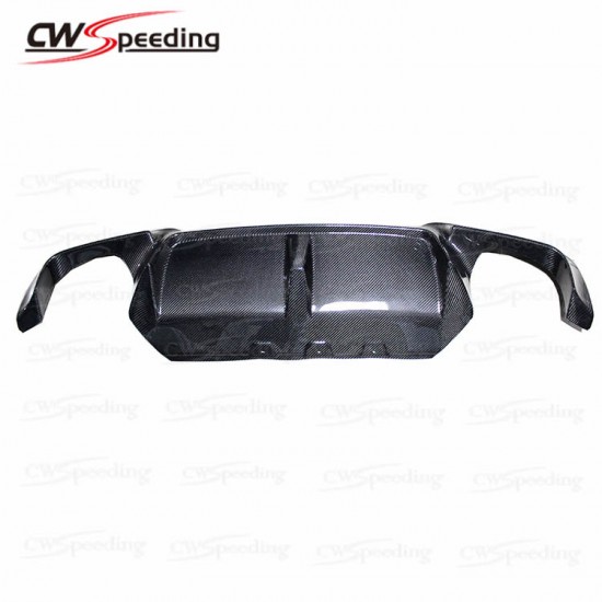 3D STYLE CARBON FIBER REAR DIFFUSER FOR BMW 5 SERIES F10 M5