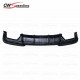 VORSTEINER STYLE CARBON FIBER REAR LIP FOR 2010-2016 BMW 5 SERIES F10 F18 (ONLY FOR M-TECH BUMPER)