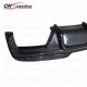 VORSTEINER STYLE CARBON FIBER REAR LIP FOR 2010-2016 BMW 5 SERIES F10 F18 (ONLY FOR M-TECH BUMPER)