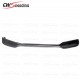 V STYLE CARBON FIBER FRONT LIP FOR 2010-2016 BMW 5 SERIES F10 F18 M5 BUMPER 