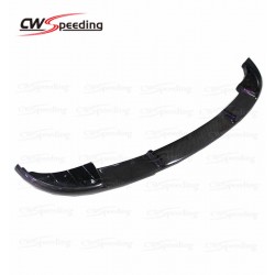 3D DESIGN STYLE CARBON FIBER FRONT LIP FOR 2012-2016 BMW 5 SERIES F10(M-TECH BUMPER ONLY )