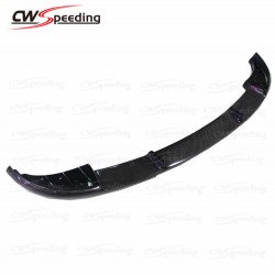 3D DESIGN STYLE CARBON FIBER FRONT LIP FOR 2012-2016 BMW 5 SERIES F10(M-TECH BUMPER ONLY )