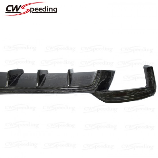 M6 STYLE CARBON FIBER REAR DIFFUSER FOR 2011-2016 BMW 6 SERIES F06 F12 F13 640 650 SPORT