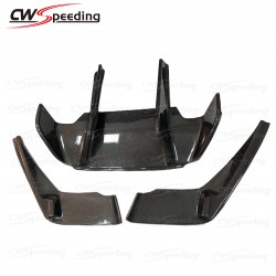  CARBON FIBER REAR BUMPER LIP REAR DIFFUSER FOR BMW 6 SERIES F06 F12 F13 