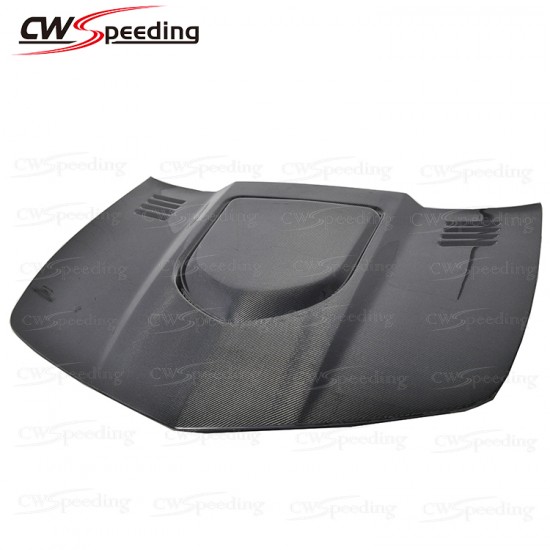 CB STYLE CARBON FIBER HOOD FOR 2010-2014 CHEVROLET CAMARO