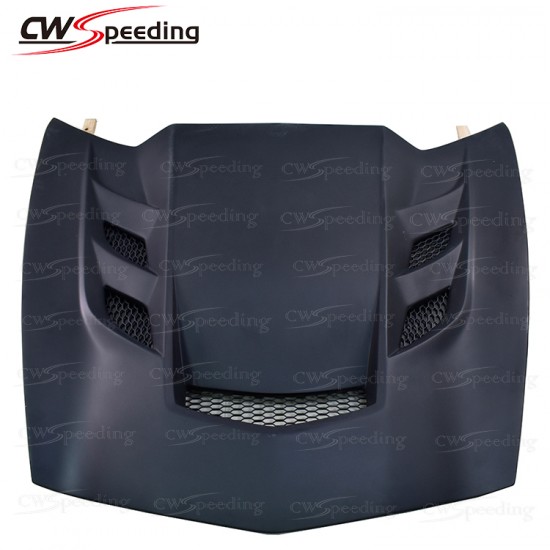 CWS STYLE FIBER GLASS HOOD FOR 2014-2016 CHEVROLET CORVETTE STINGRAY C7