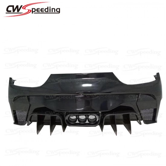 VORSTAINER STYLE FIBER GLASS REAR BUMPER FOR 2011-2013 FERRARI 458 ITALIA VORSTAINER STYLE FIBER GLASS REAR BUMPER FOR 2011-2013 FERRARI 458 ITALIA