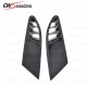 CARBON FIBER FRONT BUMPER SIDE VENTS FOR 2011-2013 FERRARI 458 ITALIA 