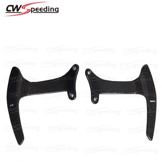F1 STYLE CARBON FIBER SHIFT PADDLES FOR 2011-2013 FERRARI 458 ITALIA AND SPIDER F1 STYLE CARBON FIBER SHIFT PADDLES FOR 2011-2013 FERRARI 458 ITALIA AND SPIDER