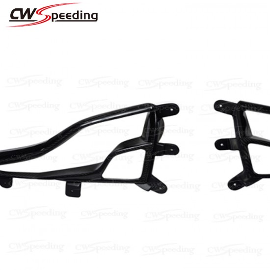 CARBON FIBER REAR FOG LIGHT COVERS FOR 2011-2013 FERRARI 458 ITALIA AND SPIDER CARBON FIBER REAR FOG LIGHT COVERS FOR 2011-2013 FERRARI 458 ITALIA AND SPIDER