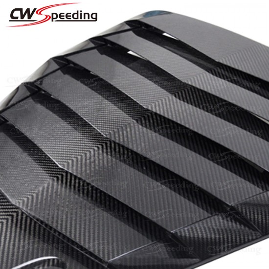 CARBON FIBER REAR WINOW VENTS FOR 2011-2013 FERRARI 458 ITALIA AND SPIDER