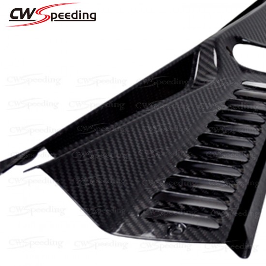 CARBON FIBER ENGINE COMPARTMENT COVERS FOR 2011-2016 FERRARI 458 ITALIA AND SPECIALE CARBON FIBER ENGINE COMPARTMENT COVERS FOR 2011-2016 FERRARI 458 ITALIA AND SPECIALE