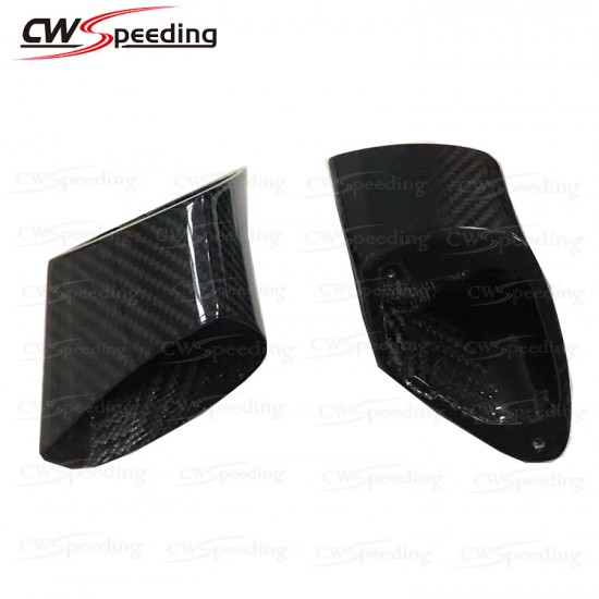 CARBON FIBER EXTERIOR REPLACEMENT MIRRORS FOR 2011-2016 FERRARI 458 ITALIA AND SPIDER AND SPECIALE