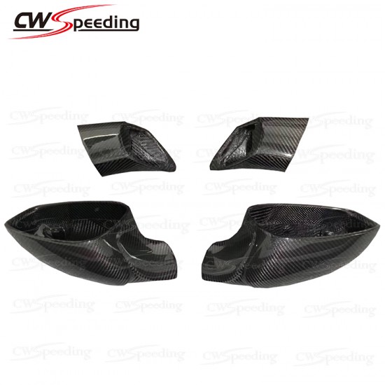 CARBON FIBER SIDE MIRROR COVER FOR FERRARI 488 GTB SPIDER CARBON FIBER SIDE MIRROR COVER FOR FERRARI 488 GTB SPIDER