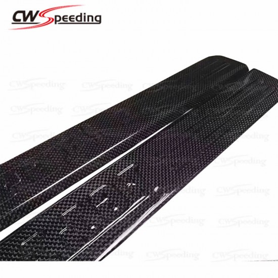 CARBON FIBER DOOR SILLS FOR 2015-2016 FERRARI 488 GTB 