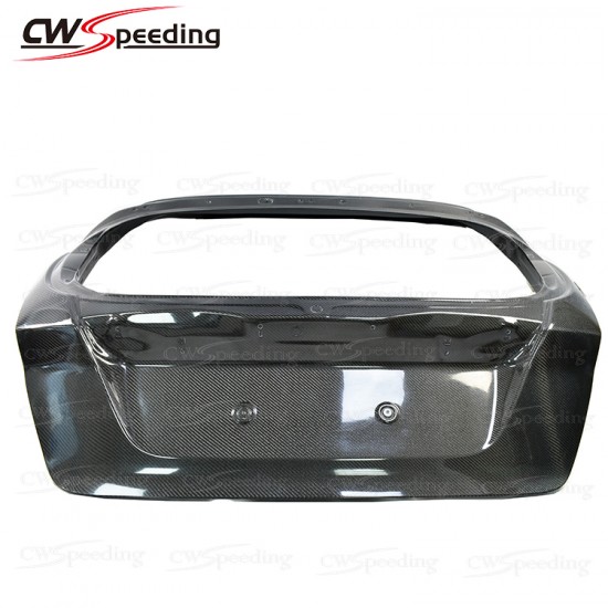 CARBON FIBER REAR TRUNK LID FOR 2013-2014 FORD FIESTA CARBON FIBER REAR TRUNK LID FOR 2013-2014 FORD FIESTA