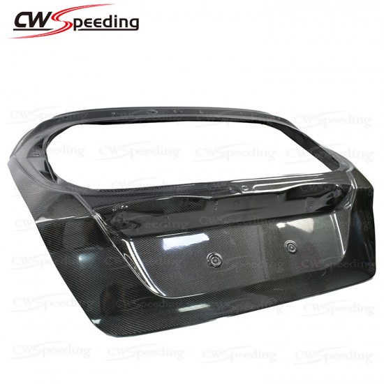 CARBON FIBER REAR TRUNK LID FOR 2013-2014 FORD FIESTA CARBON FIBER REAR TRUNK LID FOR 2013-2014 FORD FIESTA