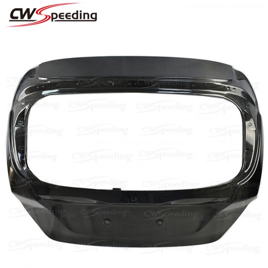 CARBON FIBER REAR TRUNK LID FOR 2013-2014 FORD FIESTA CARBON FIBER REAR TRUNK LID FOR 2013-2014 FORD FIESTA