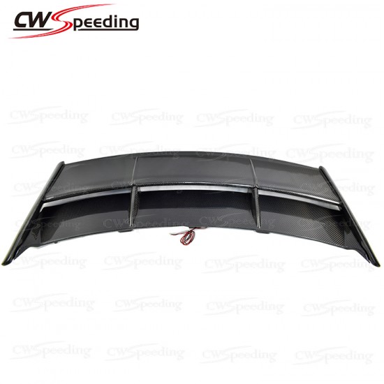  RS STYLE CARBON FIBER REAR SPOILER FOR 2009-2011 FORD FOCUS