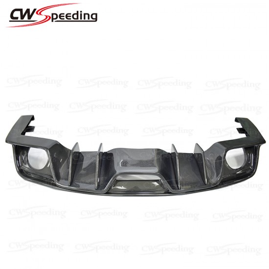 AC STYLE CARBON FIBER REAR DIFFUSER FOR 2014-2017 FORD MUSTANG AC STYLE CARBON FIBER REAR DIFFUSER FOR 2014-2017 FORD MUSTANG