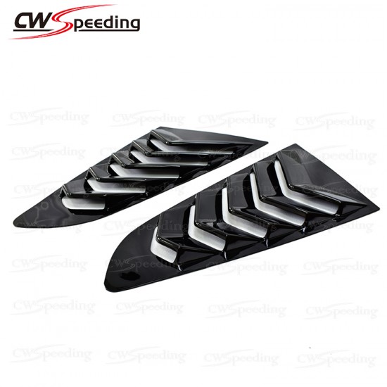 ABS MATERIAL SIDE OUT WINDOW SHADES FOR 2014-2017 FORD MUSTANG ABS MATERIAL SIDE OUT WINDOW SHADES FOR 2014-2017 FORD MUSTANG