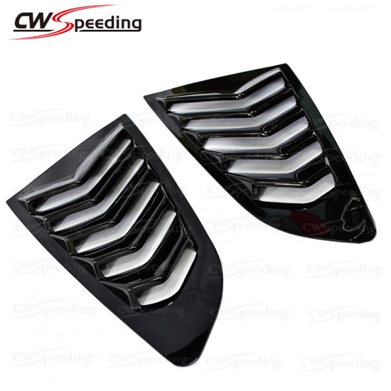 ABS MATERIAL SIDE OUT WINDOW SHADES FOR 2014-2017 FORD MUSTANG ABS MATERIAL SIDE OUT WINDOW SHADES FOR 2014-2017 FORD MUSTANG