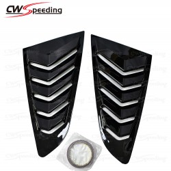 ABS MATERIAL SIDE OUT WINDOW SHADES FOR 2014-2017 FORD MUSTANG