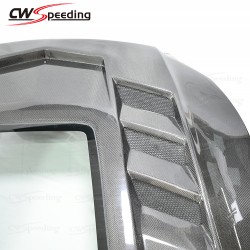 IMP STYLE CARBON FIBER HOOD FOR 2015-2019 FORD MUSTANG 