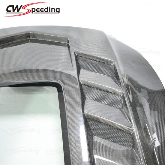 IMP STYLE CARBON FIBER HOOD FOR 2015-2019 FORD MUSTANG IMP STYLE CARBON FIBER HOOD FOR 2015-2019 FORD MUSTANG