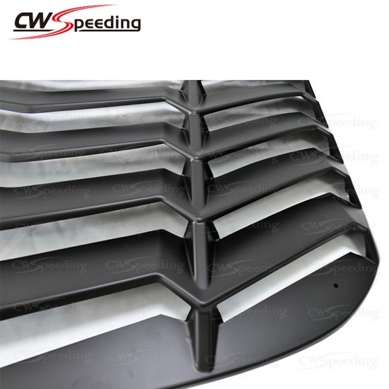 LAMBORGHINI STYLE PP MATERIAL REAR WINDOW LOUVER FOR 2015-2017 FORD MUSTANG LAMBORGHINI STYLE PP MATERIAL REAR WINDOW LOUVER FOR 2015-2017 FORD MUSTANG