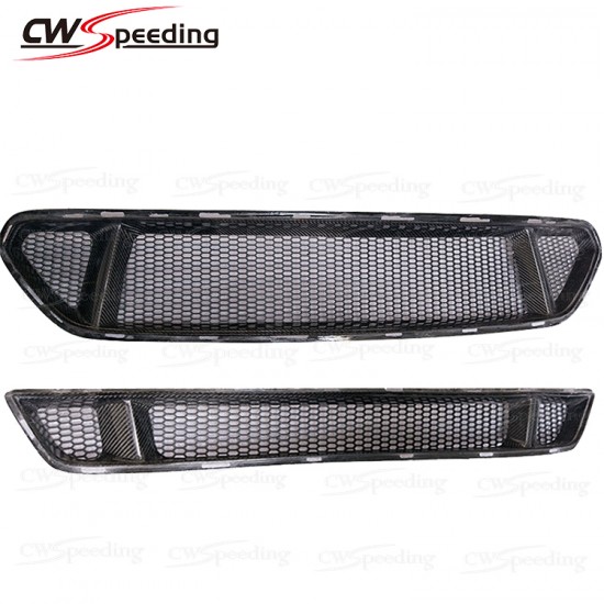 OEM STYLE CARBON FIBER FRONT GRILLE FOR 2014-2017 FORD MUSTANG OEM STYLE CARBON FIBER FRONT GRILLE FOR 2014-2017 FORD MUSTANG