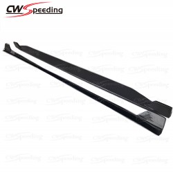 CWS STYLE CARBON FIBER SIDE SKIRTS FOR FORD MUSTANG