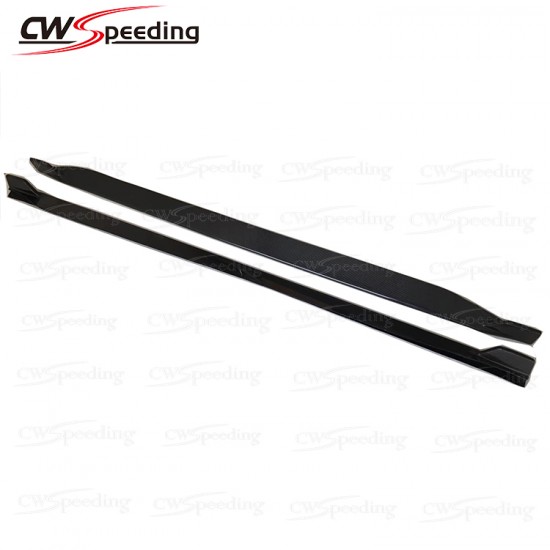 CWS STYLE CARBON FIBER SIDE SKIRTS FOR FORD MUSTANG