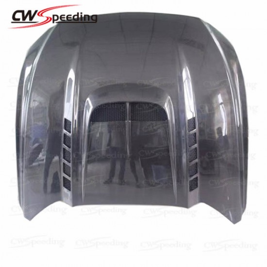 ROWEN STYLE CARBON FIBER HOOD FOR 2015-2017 FORD MUSTANG ROWEN STYLE CARBON FIBER HOOD FOR 2015-2017 FORD MUSTANG